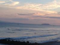 Beautiful sunset surf session at Enclote